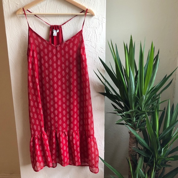 Old Navy Dresses & Skirts - Red Racer Back T-Strap Dress